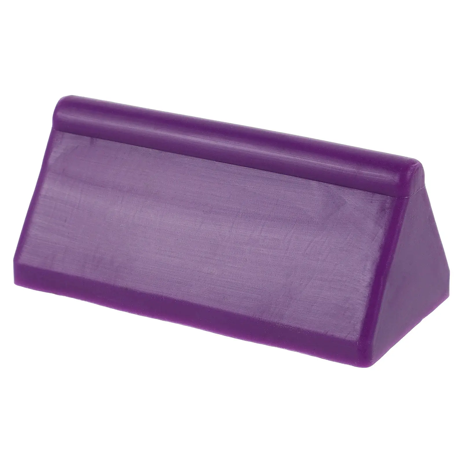 Bloc d'activation de diapason en caoutchouc, violet, minimaliste, portable, vibrations maximales, stabilisateur de diapason, outil de résonance, instrument.