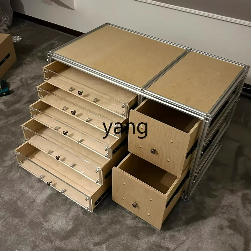 

LTT medieval marine plate side cabinet storage storage cabinet floor multi-layer container