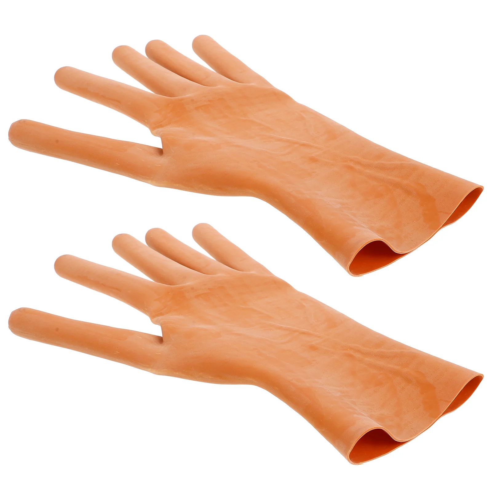 

Hot Dog Gloves Novelty Toy Full Finger Latex Emulsion Men Women Party Favors Halloween Cosplay Props Glove Costumes Accessories