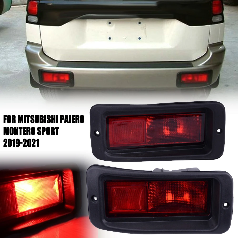

Car Left Right Rear Bumper Light Rear Fog Light Tail Fog Lamp Taillights for Mitsubishi Pajero Montero Sport 1999-2008