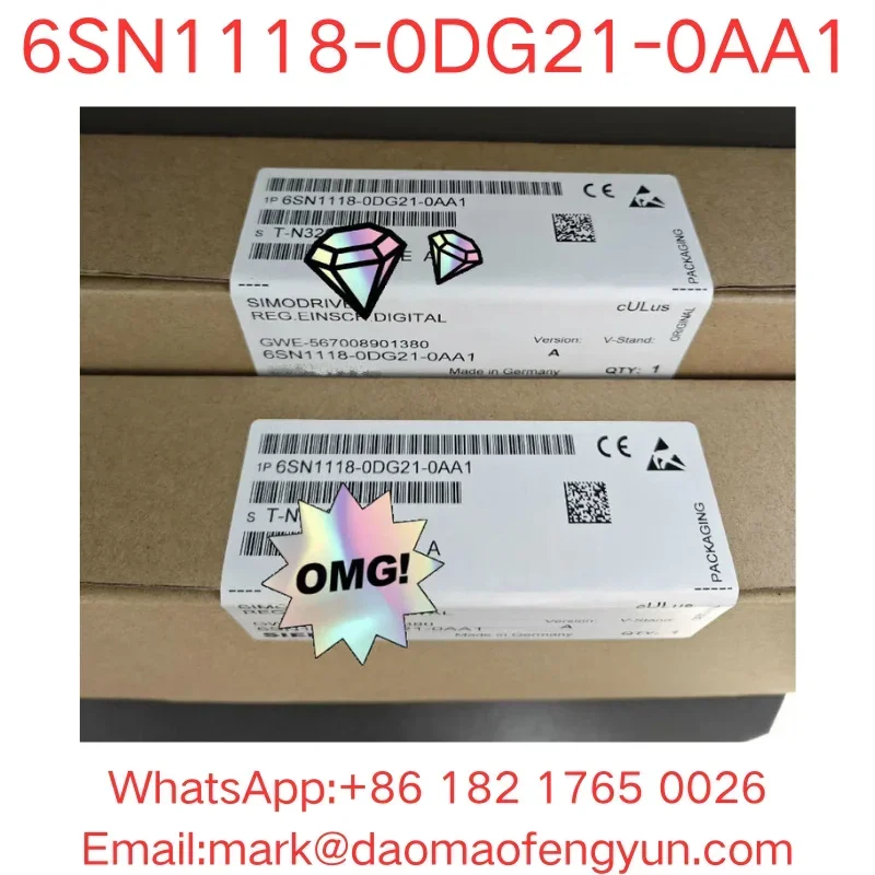 

6SN1118-0DG21-0AA1 Абсолютно новый SIMODRIVE 611-D: Блок управления производительностью с замкнутым контуром и подключением по шине