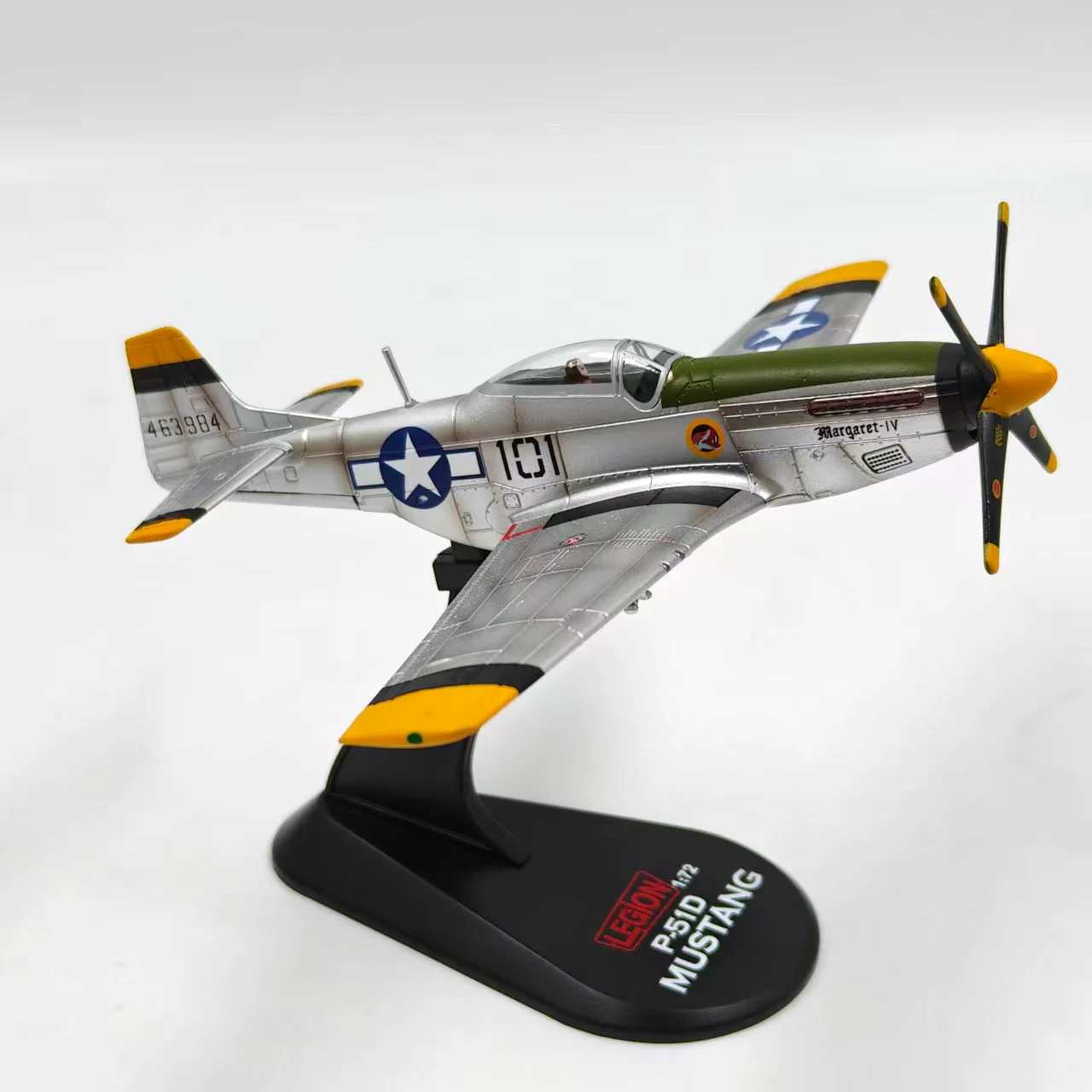 LEGION 1:72 Scale P-51D Mustang Alloy Model Aircraft Fighter Model For Display Collections Festival Gifts view 4
