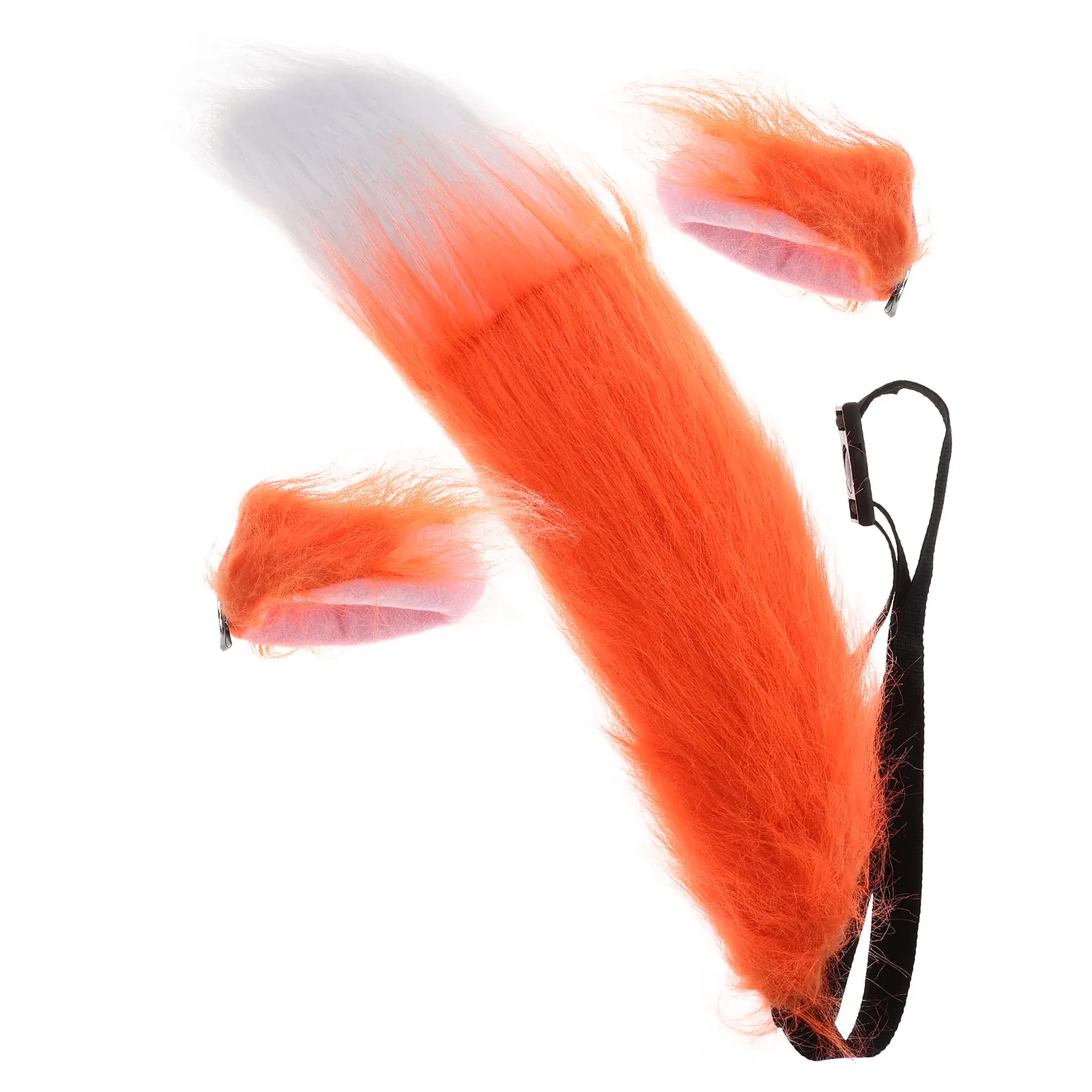 الدعامة زي تأثيري فو يشكلون آذان الحيوان الاصطناعية الثعالب وهمية أغطية الرأس اكسسوارات امرأة #2