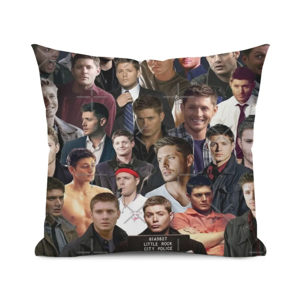 Dean Winchester Collage Pillowcase Cushions Cover Cushions Home Decoration Pillows For Sofa