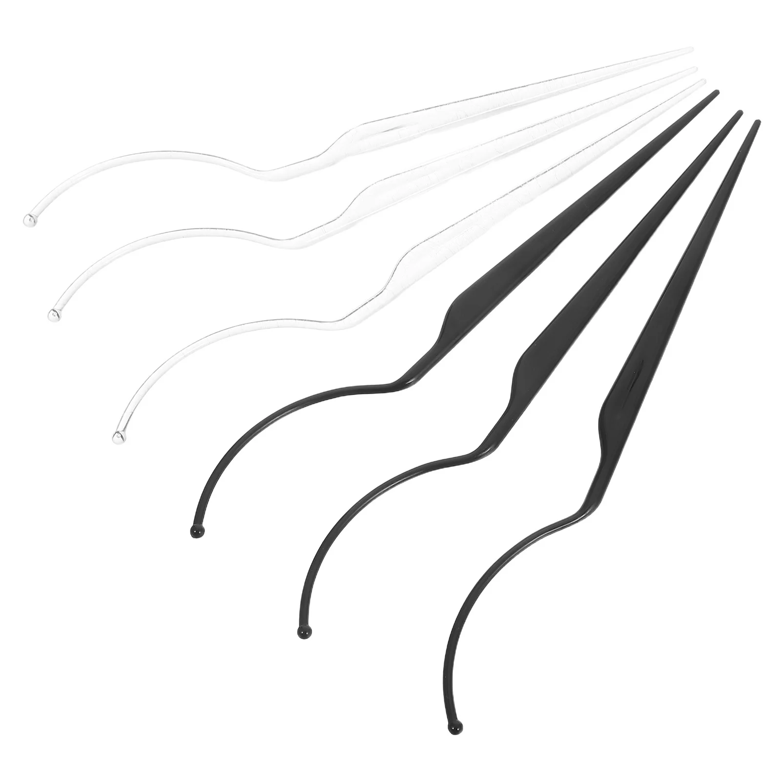 3개입 속눈썹 접착 도구 견고한 인조 속눈썹 디스플레이 랙 맞춤형 곡선 속눈썹 형성 보조기구 메이크업 애호가 선물 아이디어