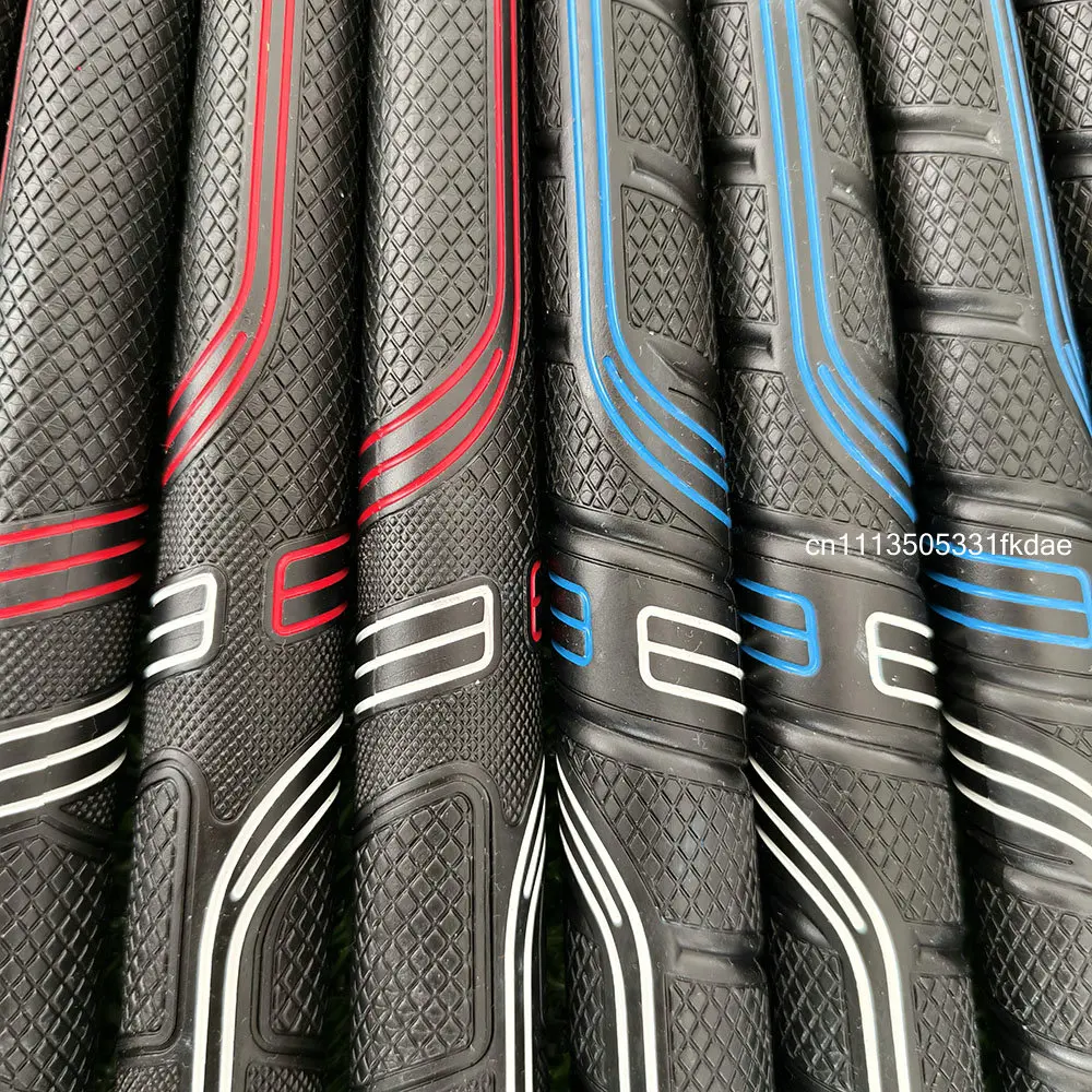 Hochwertiger CP2 Standard Midsize Jumbo Golfgriff Blau Umwickelt Rot Pro Gummi Golfgriff für Holz-/Eisen-/Fairway-Golfschläger – Detail 2