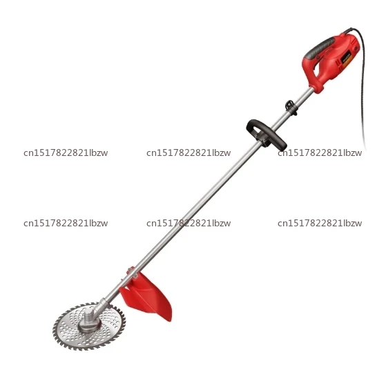 220v AC electric lawn mower small household multi-function weeding mower high power saw high branches cut flowers and grass