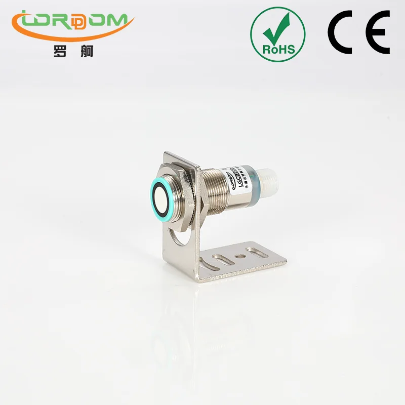 MAF Precision Sensitivity Measuring Distance DC Cylindrical Ultrasonic Sensor