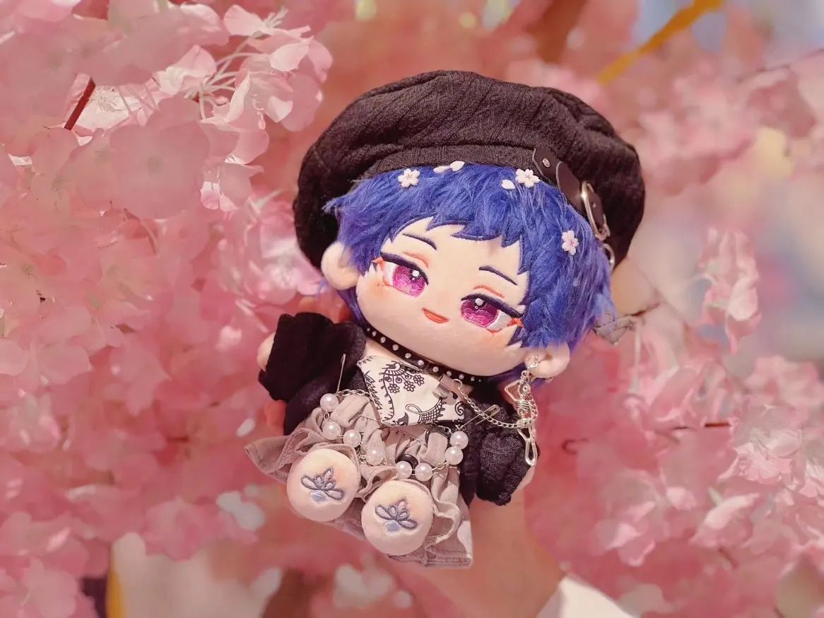 2023 New 20cm Fushimi Yuzuru Plush Toy Es Cotton Doll Naked Cotton Dolls Ensemble Stars あんさんぶるスターズ!  Cosplay Cartoon Plush Toys