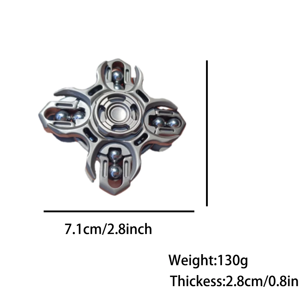 Fidget Spinner EDC Spinner Ręczny Dwustronne Łączenie Zabawka Antystresowa ADHD Koncentracja Zabawki Fidget dla Dorosłych