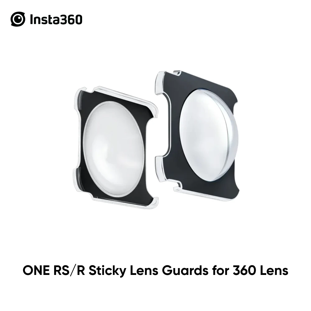 Insta360 ONE RS/R حراس عدسة لزجة لعدسة 360