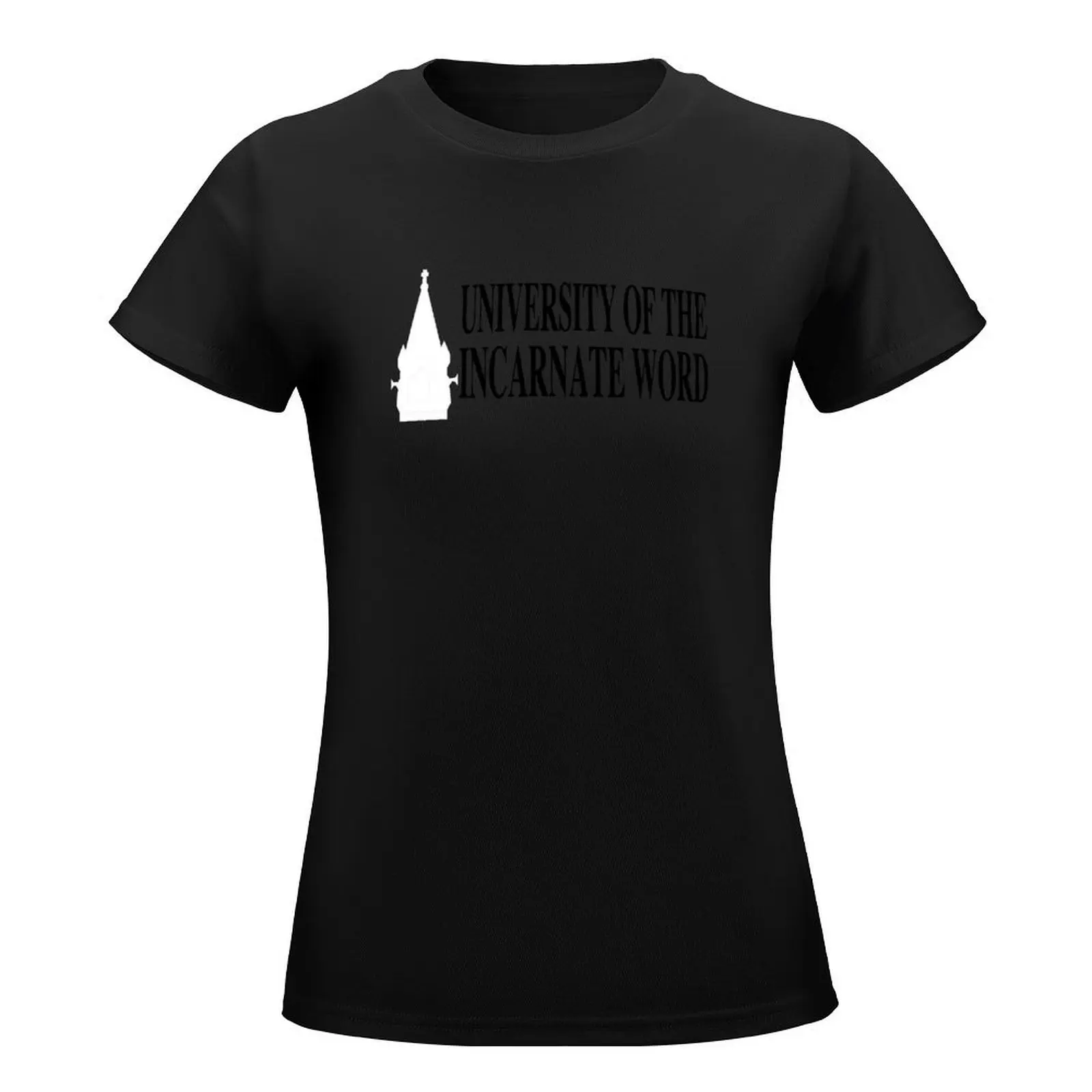 University of the Incarnate Word T-Shirt Short sleeve tee summer tops black t-shirts for Women