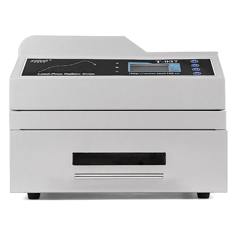Authorized T-937 Desktop Leadfree Oven Infrared IC Heater T937 Reflow Solder BGA SMD SMT Rework Station