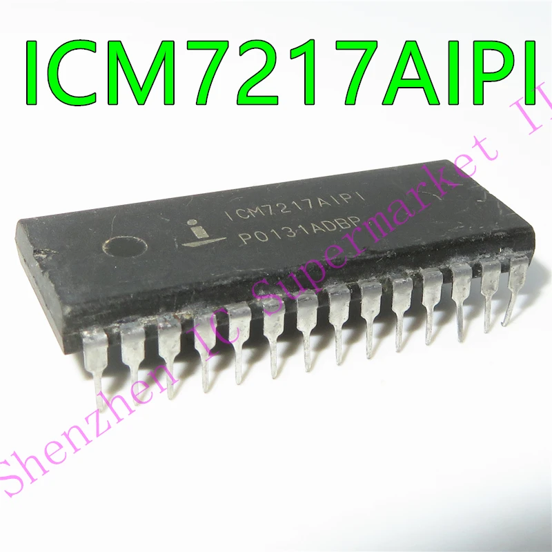 1PCS ICM7217AIPI ICM7217 DIP-28