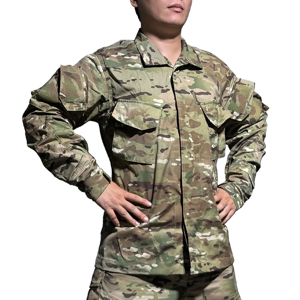 Tactical L9 Nylon Cotton long Sleeved Training Suit, Outdoor Sports Hunting Suit
