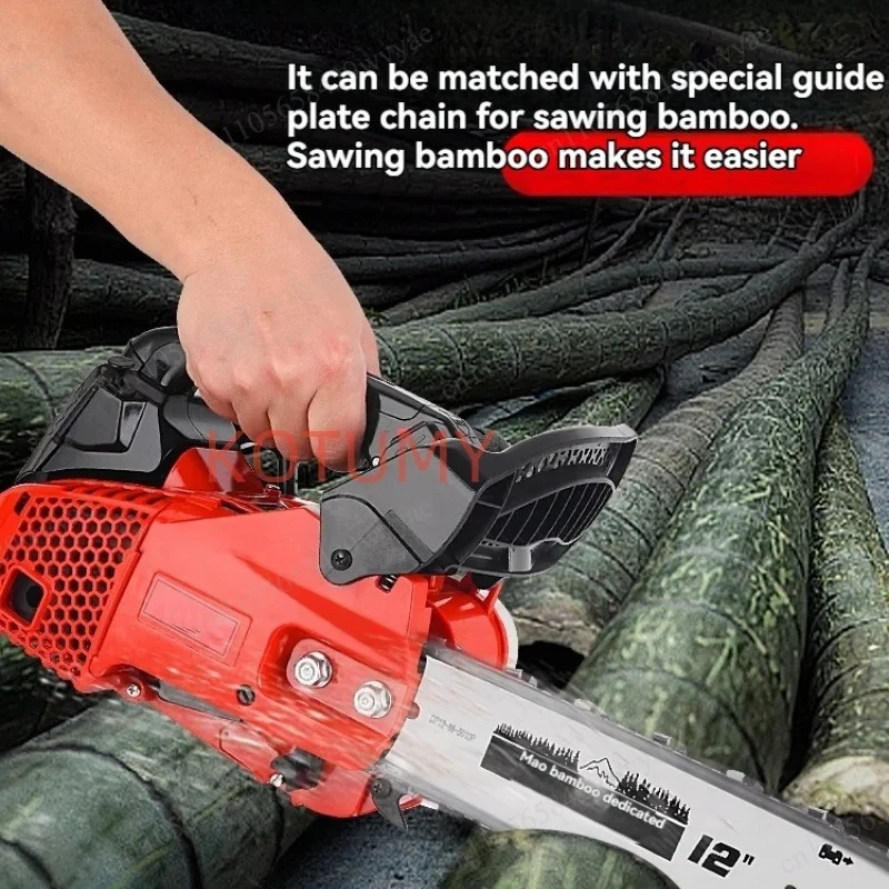 12 Inch Portable Handheld Chainsaw Professional Wood Cutter for Branch Cutting Household Use