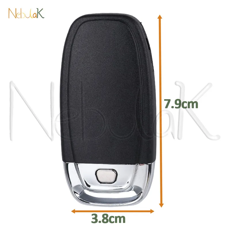Car Semi Smart Key for Audi A4 A5 A6 A7 A8 RS4 RS5 S4 S5 Q5 A4L 2009-2012 8T0 959 754C/754D/754F Remote Fob ID46 315/433/868MHZ