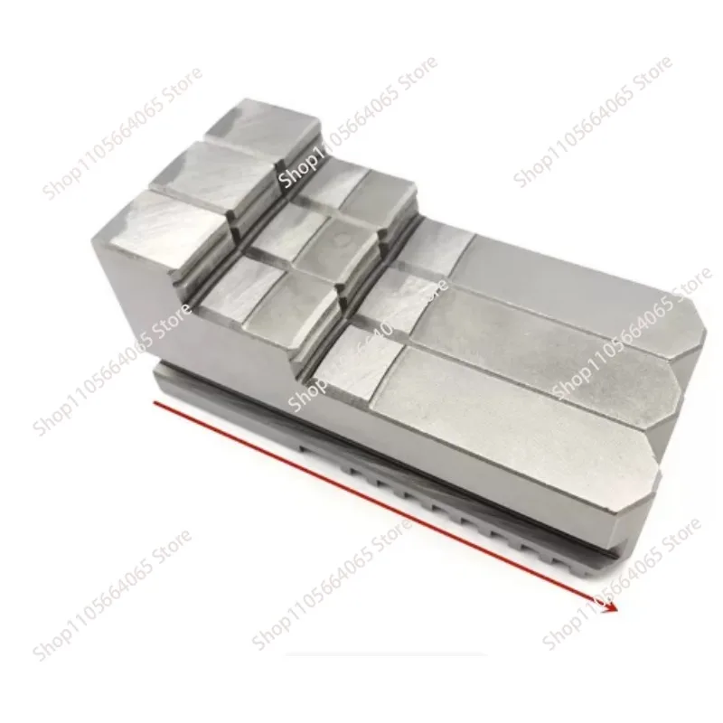 1PCS 160 200 250320400500 heightened positive jaws lengthened reverse jaws  Lathe chuck three-jaw heightened   1pcs