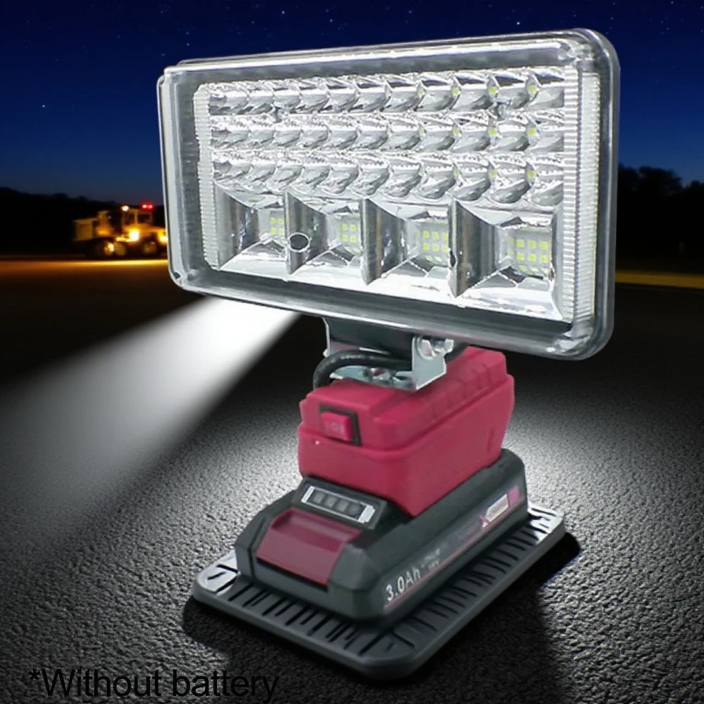 Work Light 57 Leds For Einhell 18V  Li-Ion Battery Flashlight Job Site Lighting Work Lamp Lights Work Light Outdoor Camping LED