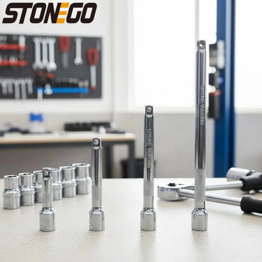 

Набор из 4 удлинителей для торцевых головок из хромованадиевой стали, инструменты для ударных гайковертов, для механиков и авторемонта