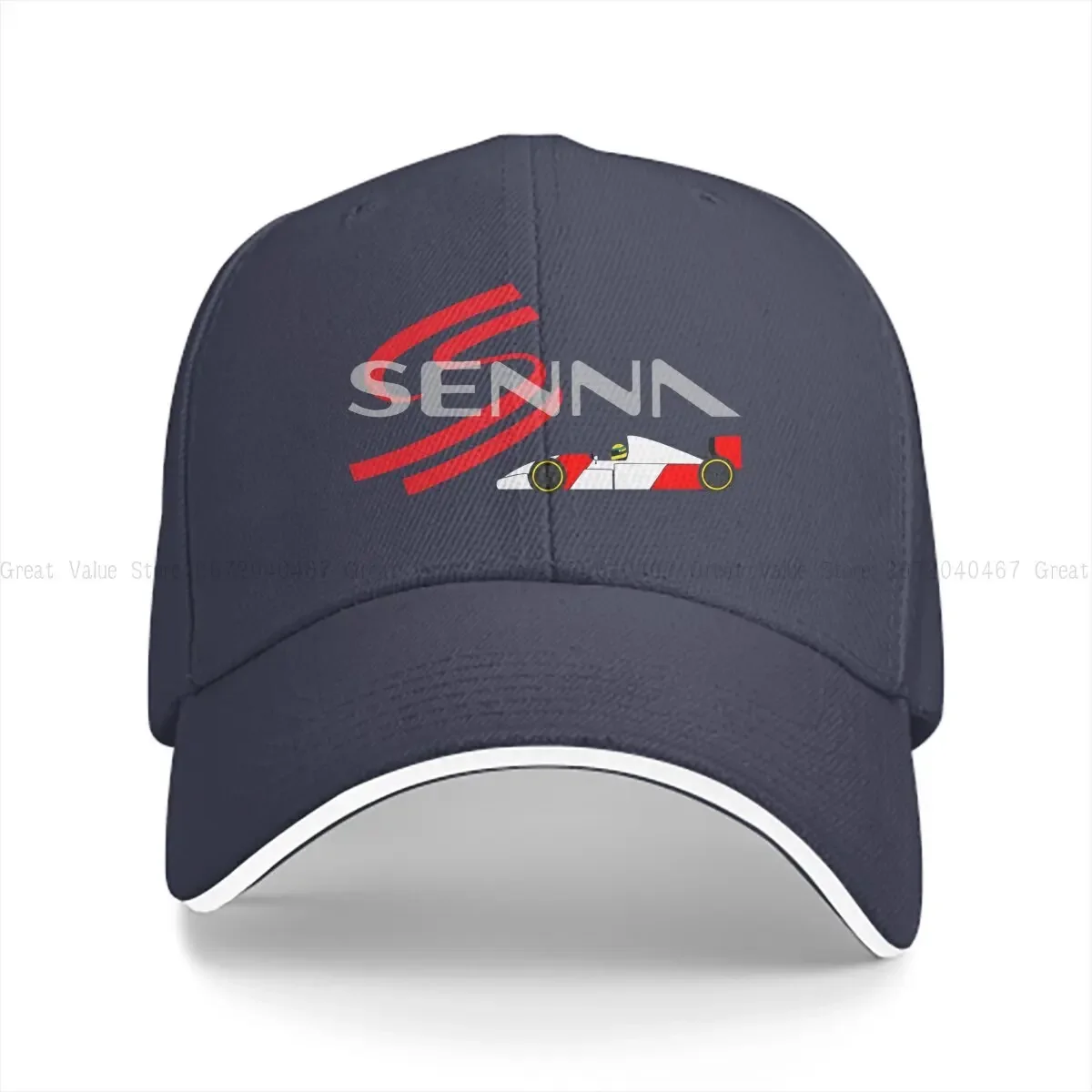 F1 AYRTON SENNA Multicolor Hat Peaked Men's Cap Cool Personalized Visor Protection Hats summer sun spring