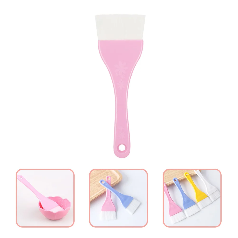 4 قطع من فرشاة قناع الوجه المحمولة للعناية بالبشرة، فرشاة سهلة للوجه، أداة توزيع قناع الوجه للعناية بالبشرة للتنظيف #4