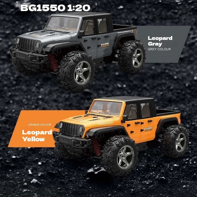 

1:20 Scale High-Speed RC Car Remote Controlled Off-Road Climbing Vehicle Four-Wheel Drive Boys Toy Racing Model For Kids BG1550