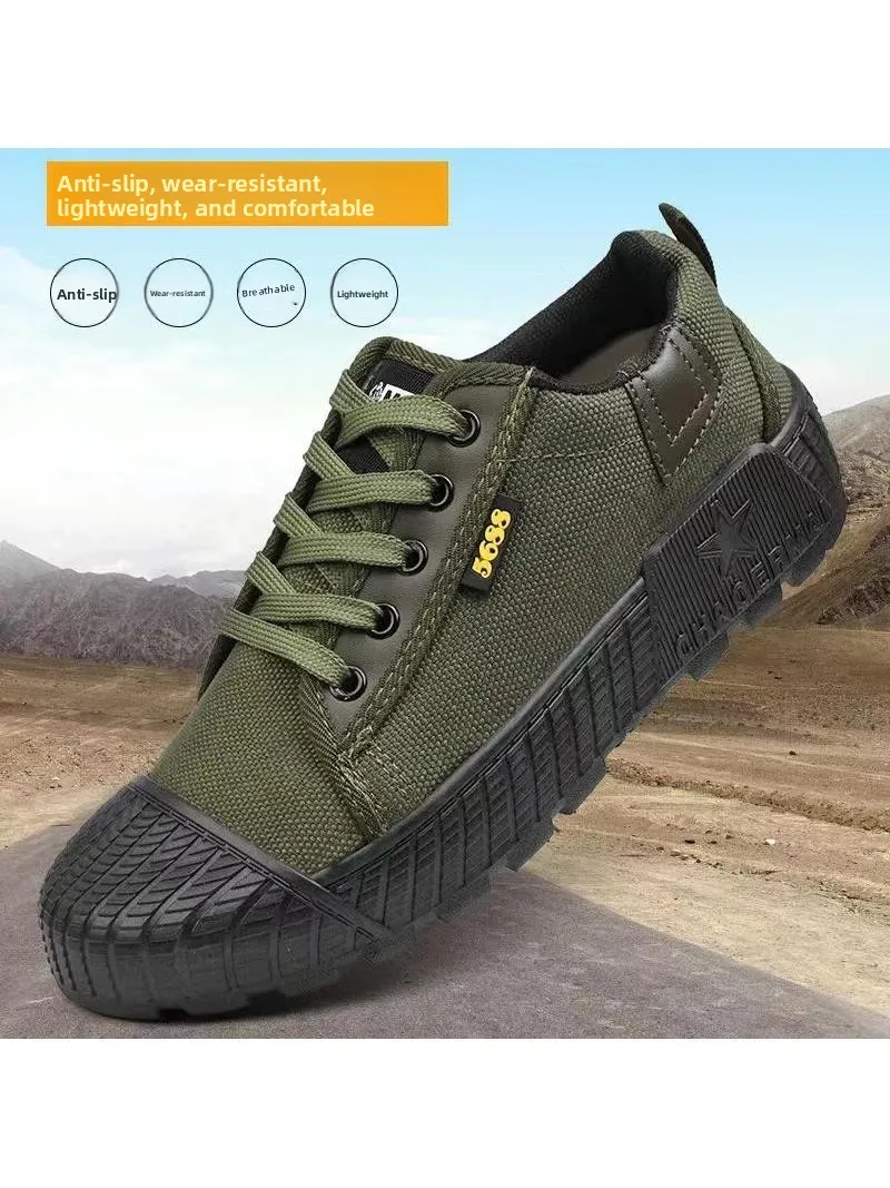 New 2026 Low-Top Comfortable Breathable Anti-Slip Wear-Resistant Construction Site Labor Protection Shoes for Men And Women