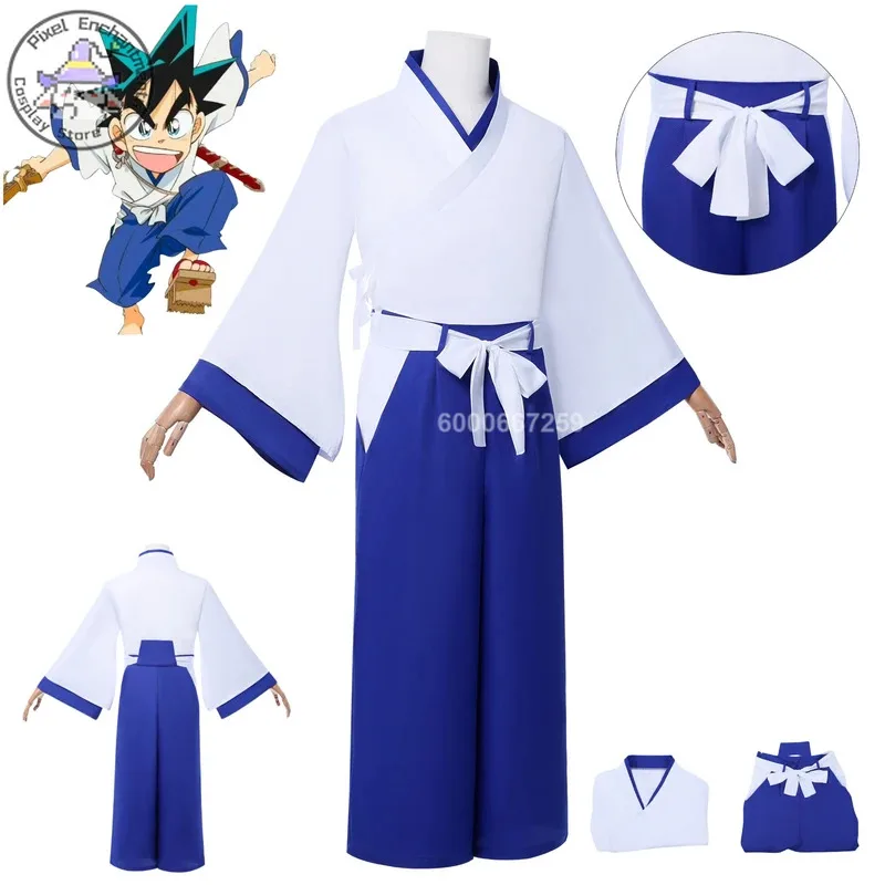 

Аниме Kurogane Yaiba Косплей Love Live японский манга костюм для ролевых игр популярная белая синяя униформа для мужчин Comic Con костюм