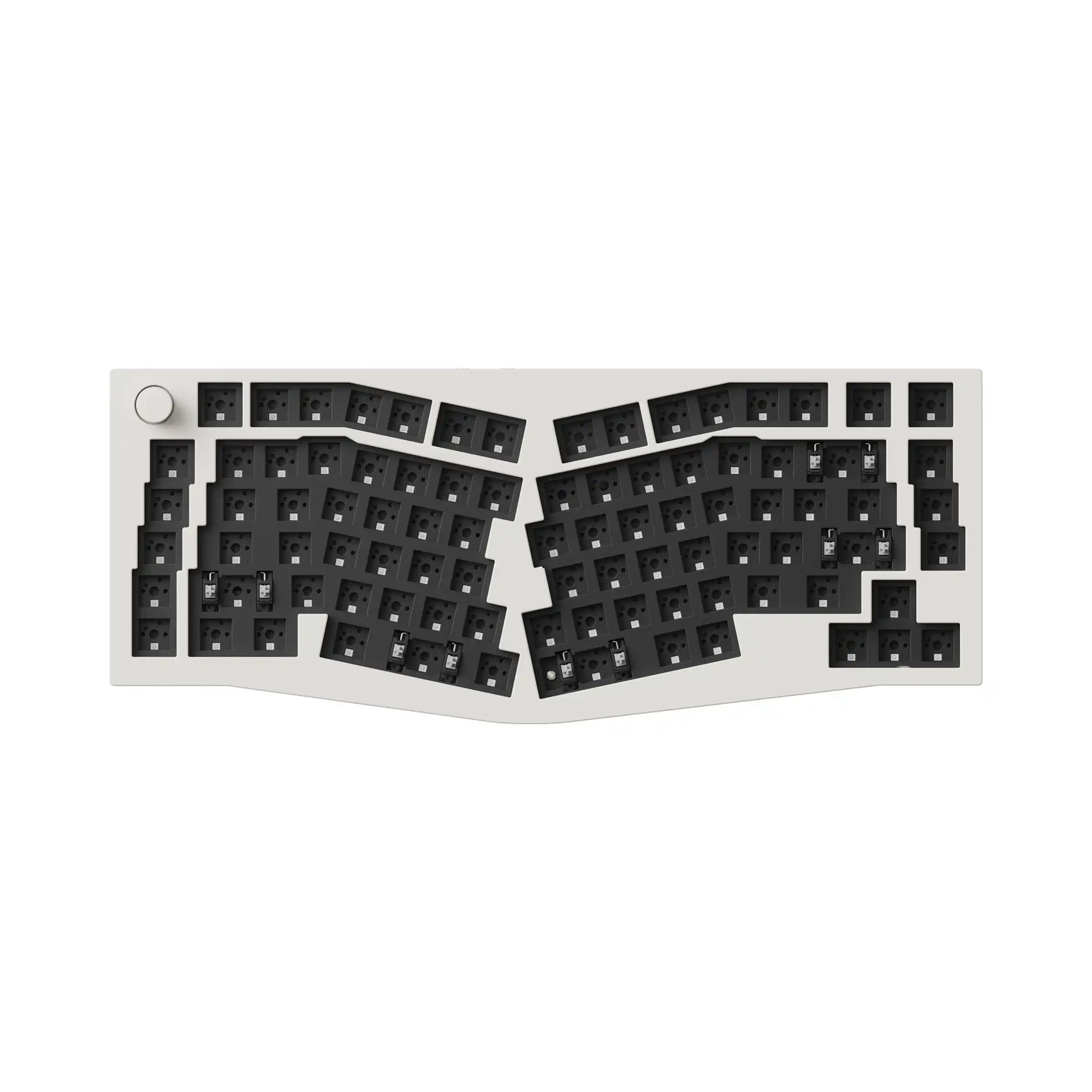 Keychron Q10 Max (Alice Layout) QMK/VIA Wireless Custom Mechanical Keyboard Barebone Knob Version