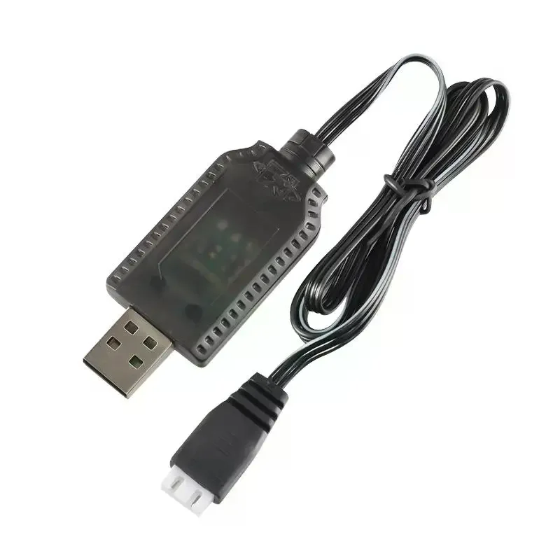 7.4V USB Lithium Battery Charger Cable XH-3P Smart Rechargeable Li-ion Battery Charger Toys Remote Control Charging Adapter