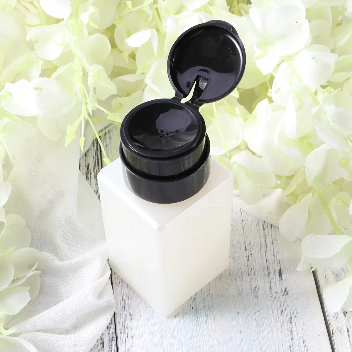 

Liquid Press Pump Bottle Acrylic Gel Nail Polish Remover Container Makeup Empty Pump Storage Bottle Push Down Pump Bott