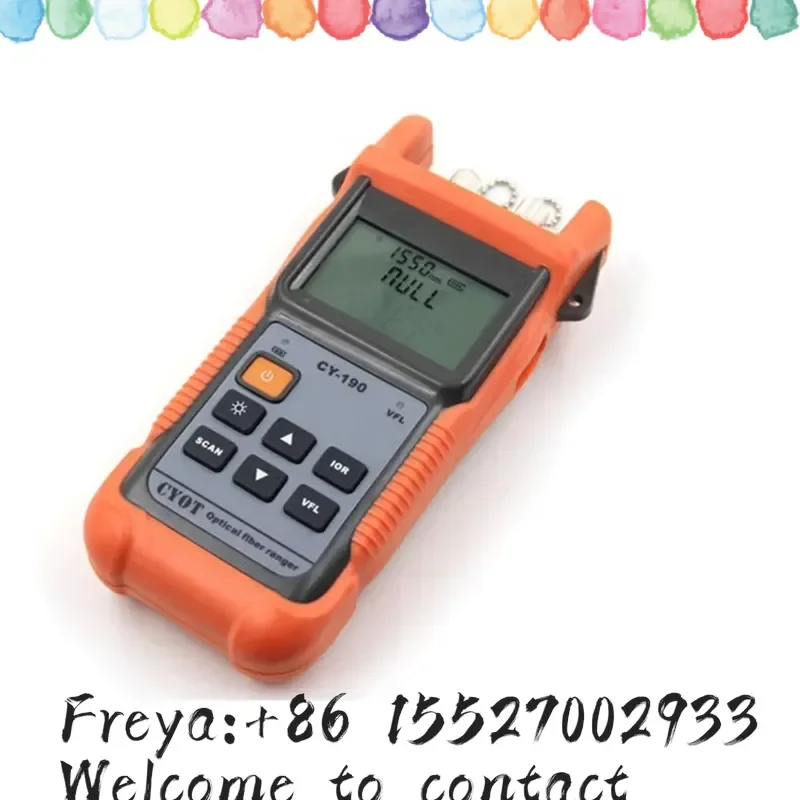 CY190S Optical Cable Obstacle Detector Time Domain Reflectometer Light Decay Tester OTDR Fiber Fault Breakpoint