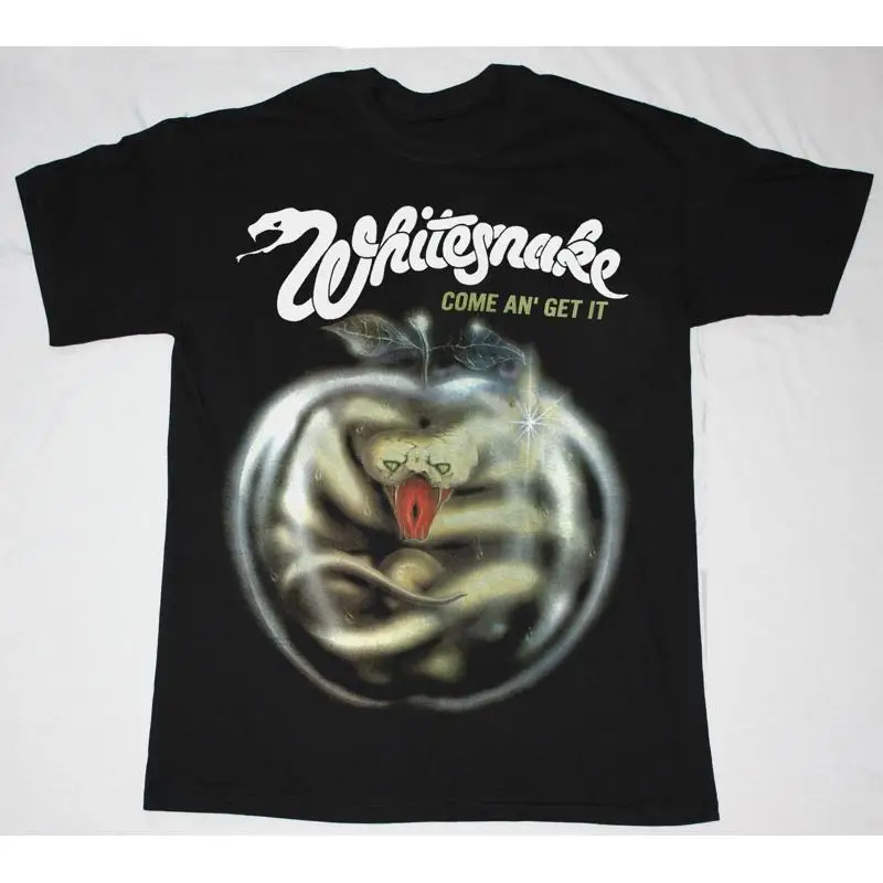 

Футболка Retro Whitesnake Come An Get It 81, классическая черная S 2345XL 1P0068