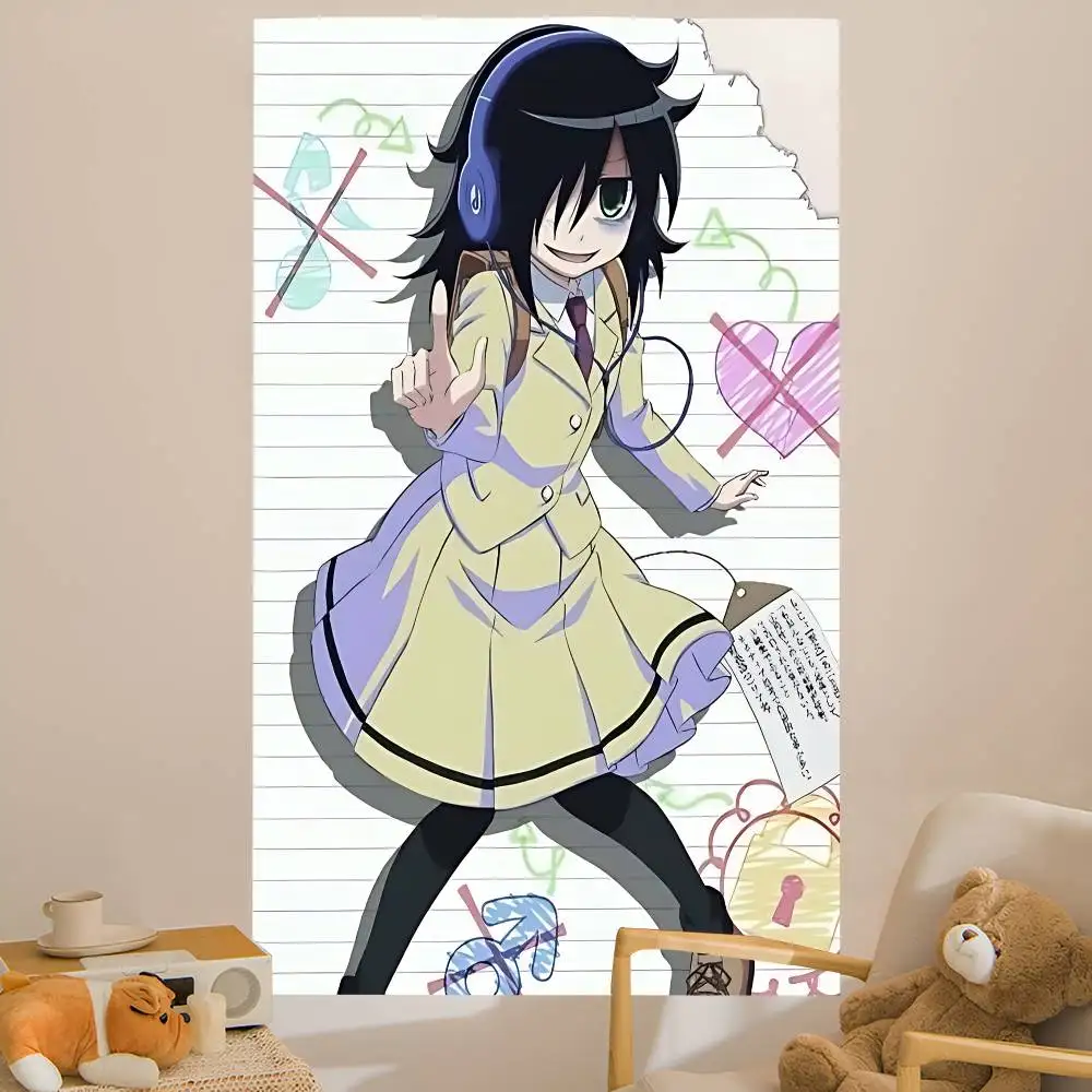 Kuroki Tomoko Cartoon Tapestry Art Science Fiction Room Home Decor Art Home Decor