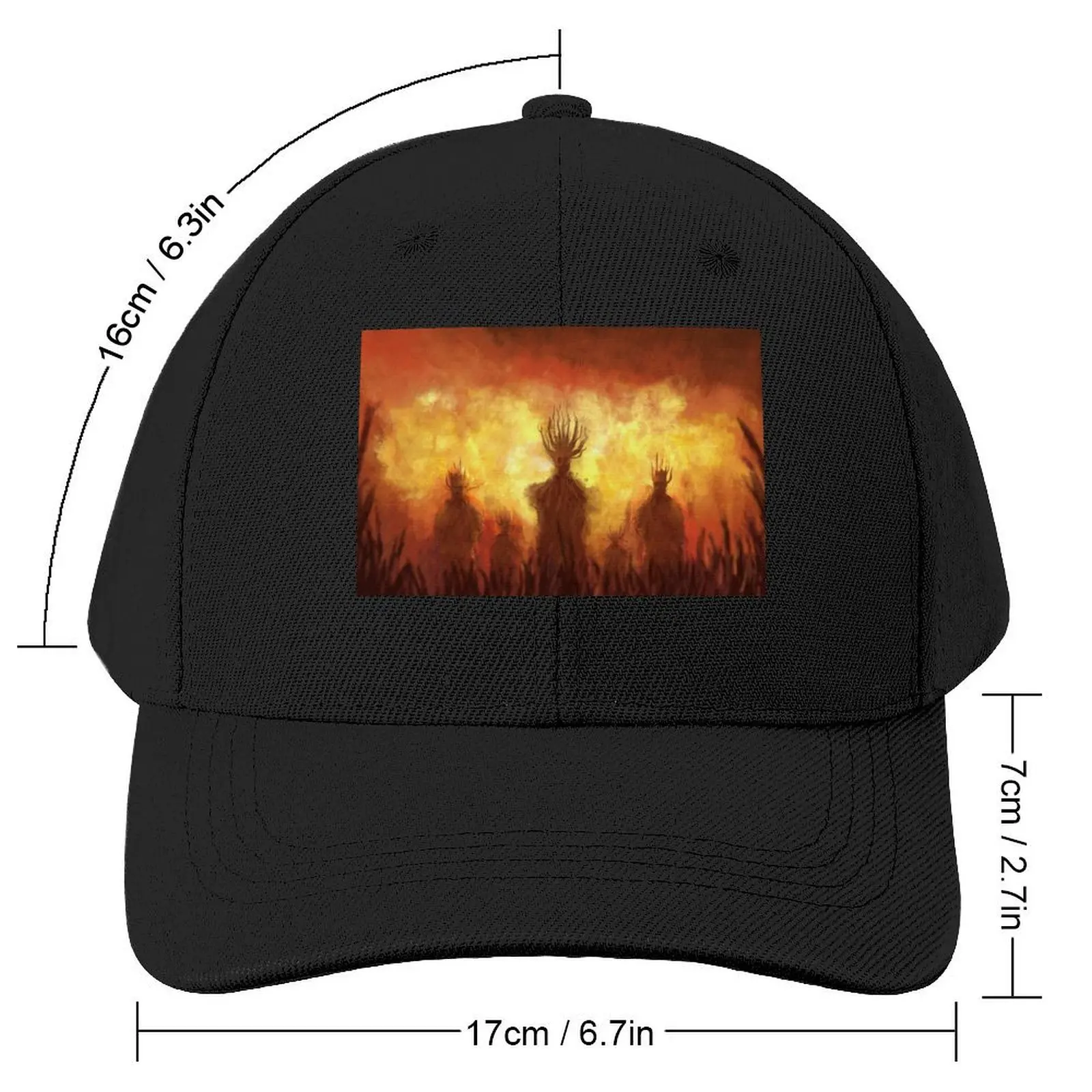 Dark Beckoning V2 Baseball Cap derby hat Visor Caps Women Men's