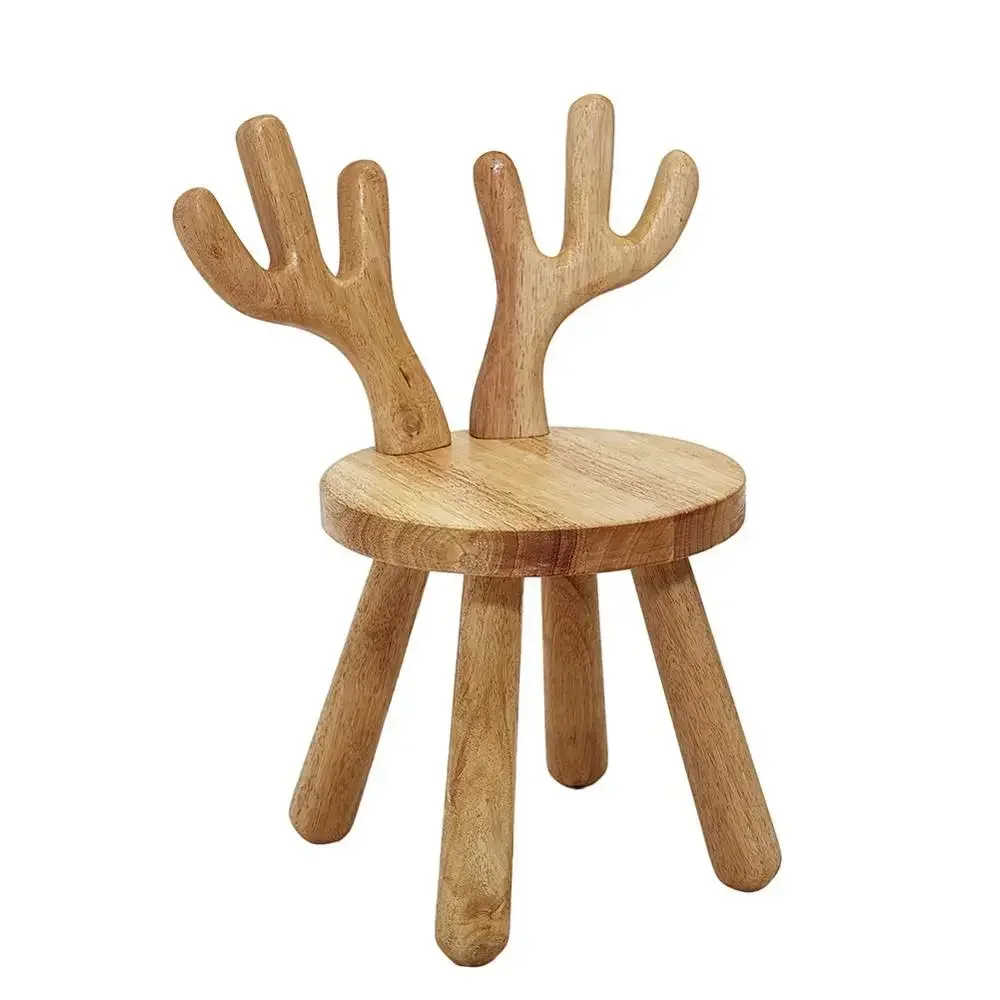 

Hot Salesliving Room Furniture Sets Wooden Animal Stools Baby Chair And Footrest Dropshipping