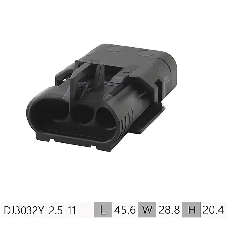 1-20sets kit 12020827 12020829 Weather Pack 3 Pin way male female Waterproof injector automotive connector