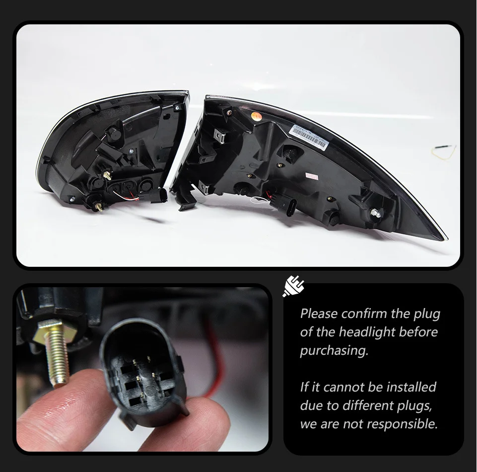 ينطبق على مجموعة المصابيح الخلفية بورش كايين 2011-2014 لتعديل أضواء القيادة LED الجديدة