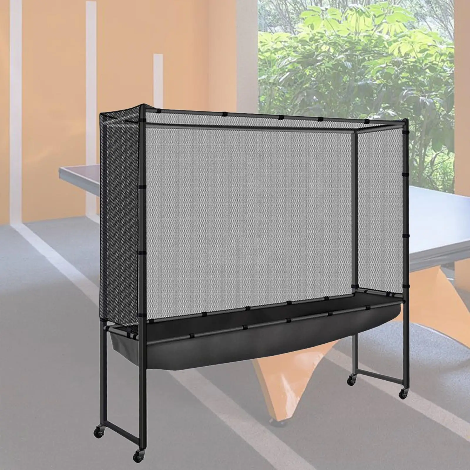 

Rolling Table Tennis Collection Net Ball Collecting Net for Pong Robot