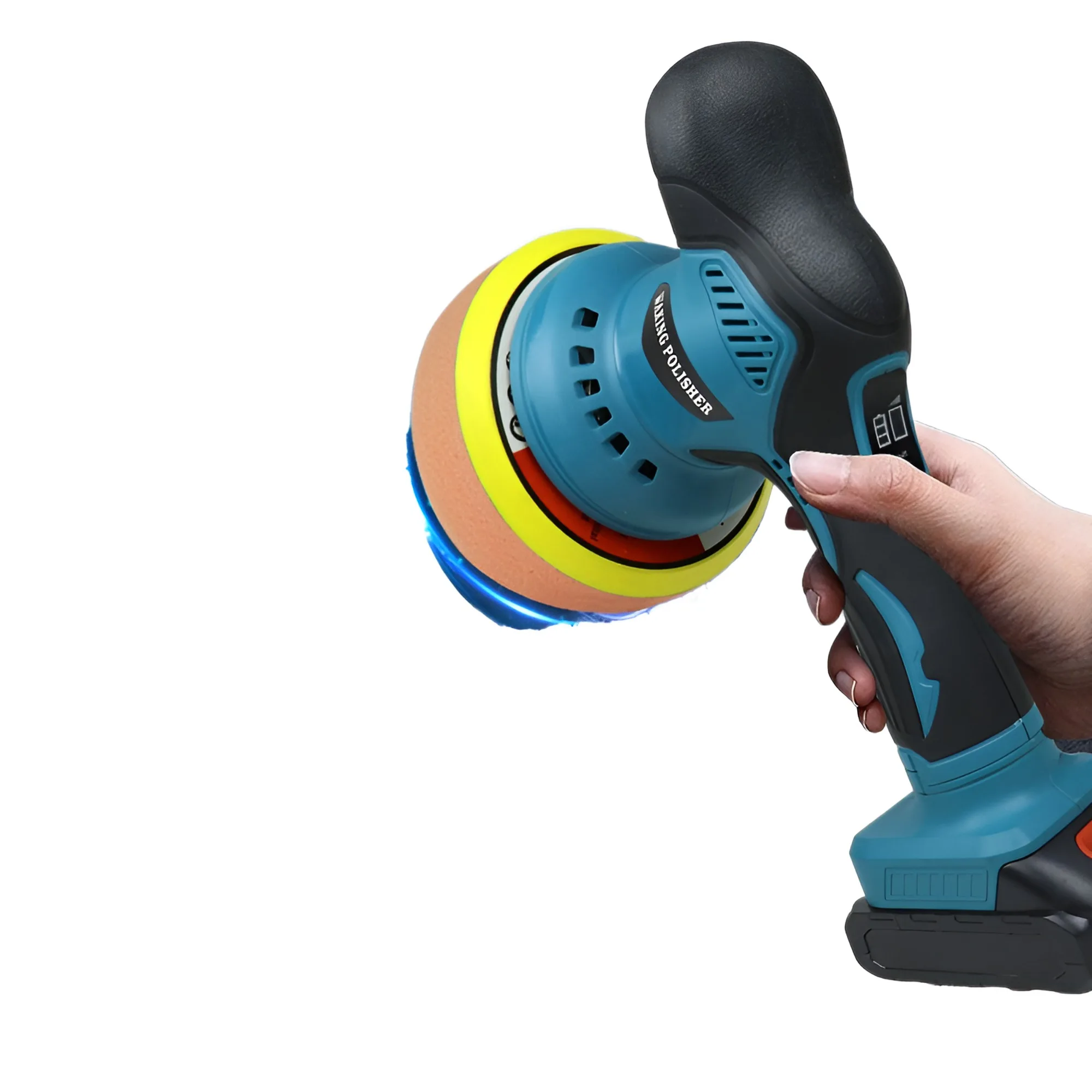 Portable Electric Polisher - Multi-Function Lithium Battery For Tile, Marble, Car Detailing, Waxing, Sealing