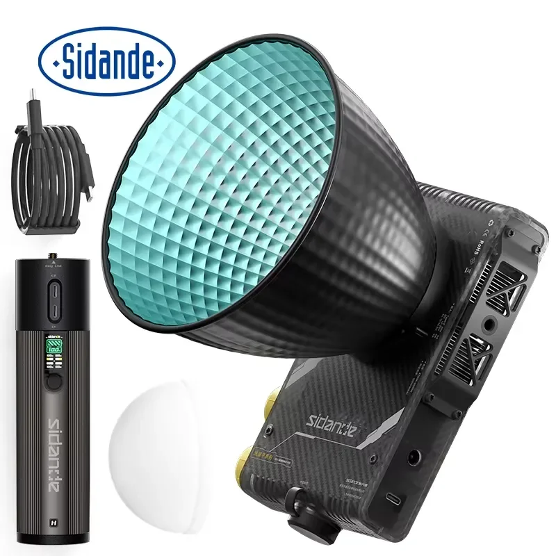 Brand For Sidande Q100C Q100Lite Optical 100W High Power RGB Full Color Portable Professional Photography Fill Light view 3