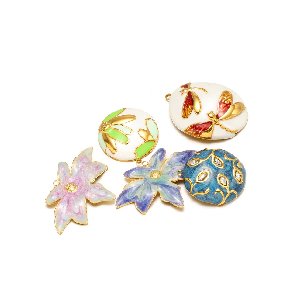 4-pcs-gotejamento-oleo-maple-flor-encantos-de-aco-inoxidavel-18k-pingentes-de-ouro-para-diy-moda-joias-fazendo-colar-brincos-componentes