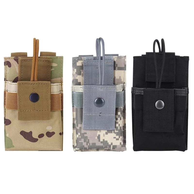 Soporte ajustable para bolsa radio Walkie Talkie, bolsa nailon para interfono