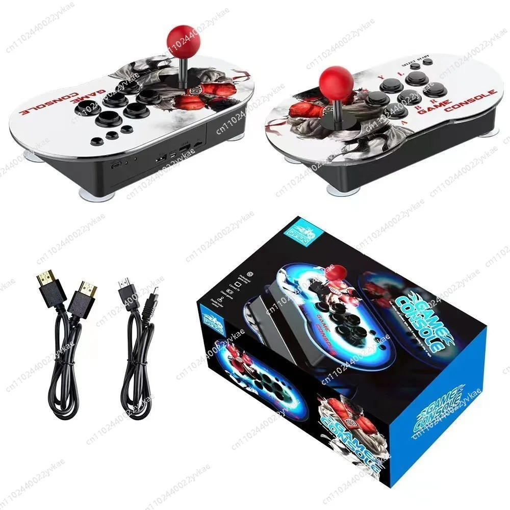 M9 Game Console MT6 TV Home M8 PLUS Doubles High Definition Wired Joystick PS1 with 10,000 Game PSP Handheld Game Players