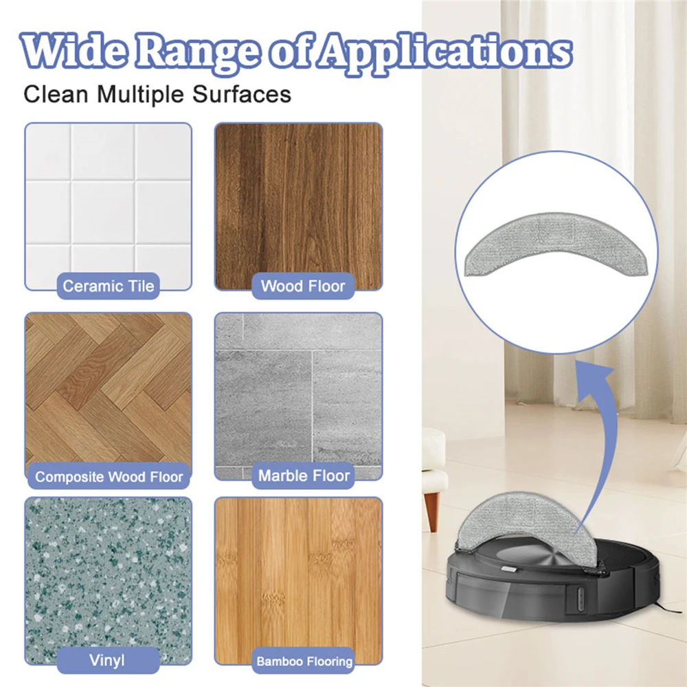 1/2 шт., сменные моющиеся насадки для швабры из микрофибры