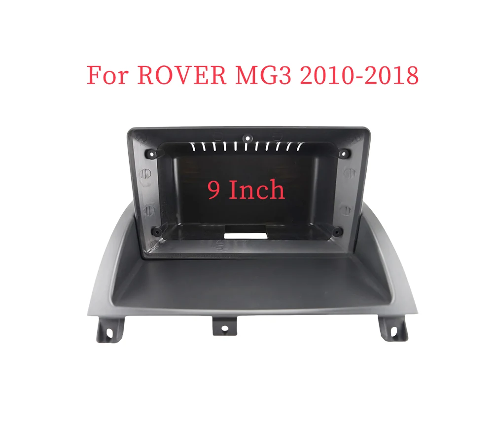 

9-дюймовая Автомобильная радиопанель Fascia Для ROVER MG3 2010-2018, комплект для приборной панели, устанавливаемая Фасонная панель