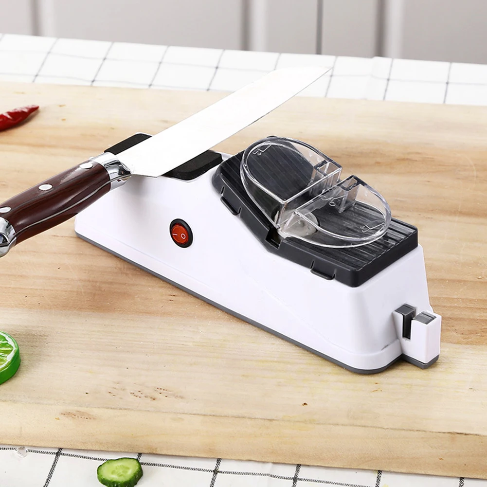 Automatic Knife Sharpener USB Rechargable Electric Knife Sharpener Professional Fast Sharpening Tool For Kitchen Knives Tool