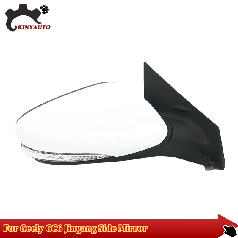 

For Geely GC6 Jingang Side External Rearview Rear view Mirror Assembly Assy INCL Lens Turn Signal Light Shell Frame Cover Holder