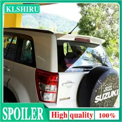 For suzuki grand vitara spoiler high quality abs plastic rear trunk spoiler roof wing for suzuki grand vitara 2009-2013